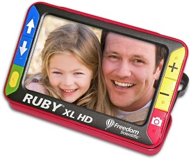 Портативный телевизор для чтения Ruby XL HD